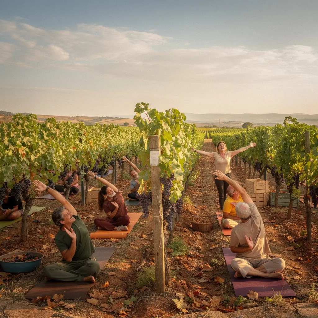 Grupo de personas en una clase de yoga, concentrados en técnicas de respiración para aumentar la inmunidad.
